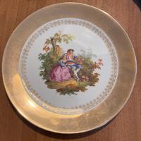 Piatto vintage di porcellana