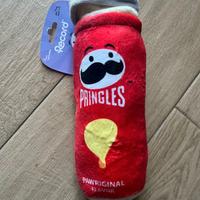 Peluche per cani con squeaker Pringles