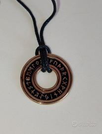 Amuleto Runico Futhark Talismano Portafortuna Rune