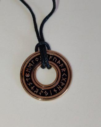 Amuleto Runico Futhark Talismano Portafortuna Rune