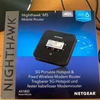 Modem 5G, Netgear.  Modello: AX1800/MR5200