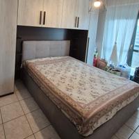 LETTO Matrimoniale cassettone pistoni come nuovo