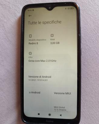 smartphone  Xiaomi redmi 8
