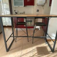 🪑Tavolo alto da cucina + 6 sgabelli IKEA