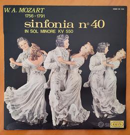 33 giri "Mozart Sinfonia n.40"