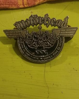 spilla MOTORHEAD merch ufficiale 30th anniversario