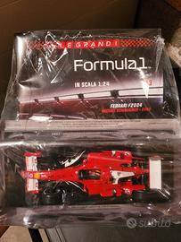 Modellino Ferrari F2004 Michael Schumacher Scala 1:24