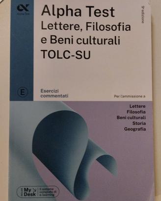 Libro x test tsu università
