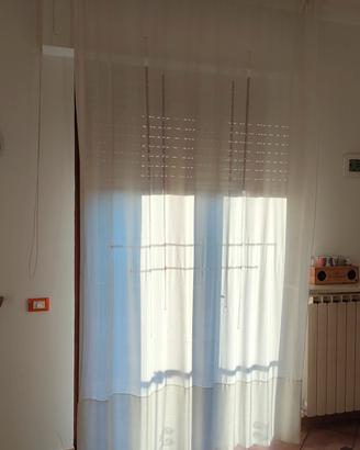 tenda cotone con ricami