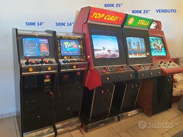 Cabinati Arcade Jamma originali con CRT