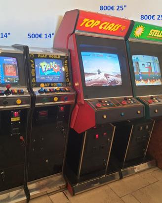 Cabinati Arcade Jamma originali con CRT