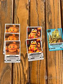 Carte Brainrot prima serie n62 63 67