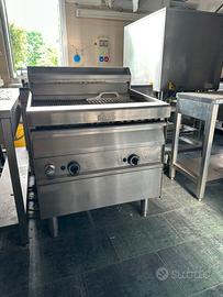 GrillVapor Griglia rigata + Griglia