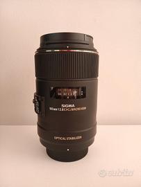 sigma 105mm F2.8 EX DG MACRO OS per Nikon