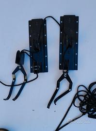 Portabici a carrucola da Soffitto