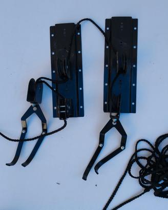 Portabici a carrucola da Soffitto