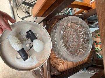 Plafoniere e lampadario