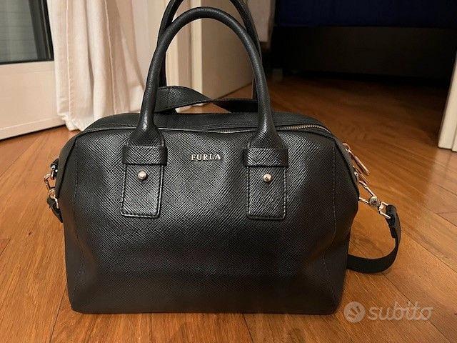 Furla Nera Borse Furla Usate Su Subito Borsa Bauletto Di Pelle
