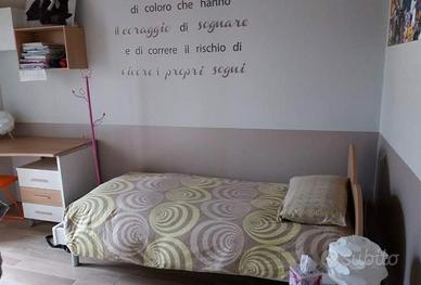 Letto Singolo Moderno 200 cm (con rete a doghe)