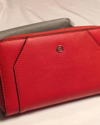 Portafoglio Donna Piquadro Muse Rosso - Pelle 