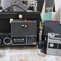 Proiettore  e cinepresa super 8