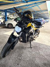 mt07 scarico mivv completo di tesserino e db casco