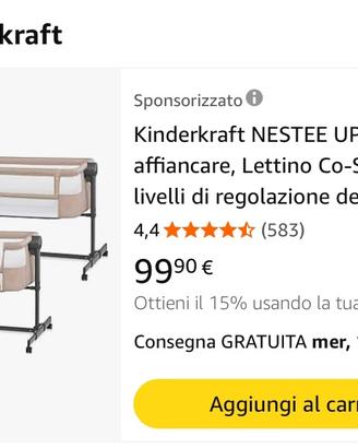 Kinderkraft nestee up 2