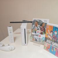 Nintendo Wii White + Just dance 2014 & Fifa 10