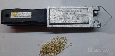 stampo per piombi a piramide