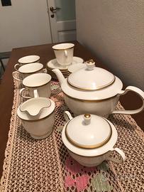 Servizio da the in porcellana bone china