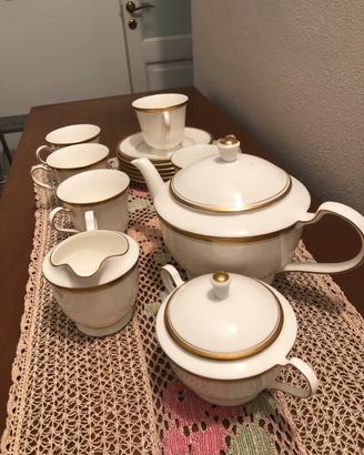 Servizio da the in porcellana bone china