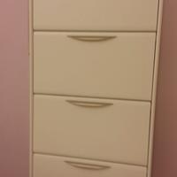 Scarpiera Astra Bianca 5 Ante