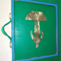 Scatola porta miniature per Subbuteo