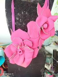 Collana in pelle