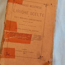Liriche scelte libro antico