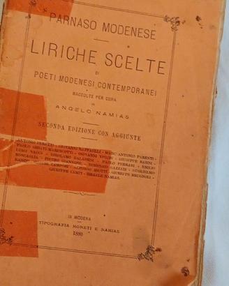 Liriche scelte libro antico