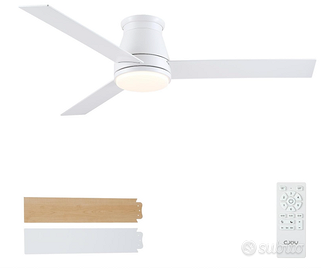 Ventilatore soffitto 132cm con lampada NUOVO