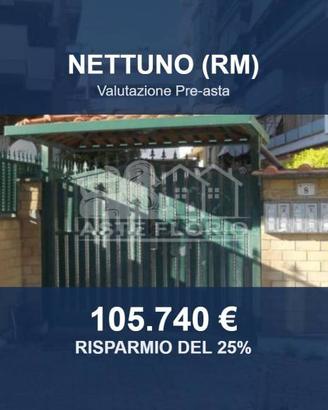 Immobile in asta di 88 m² con box auto a Nettuno