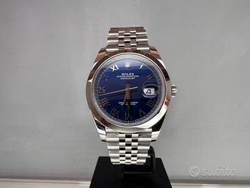 Rolex Datejust 41 BLU 126300 NUOVO 31/07/26