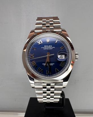 Rolex Datejust 41 BLU 126300 NUOVO 31/07/26