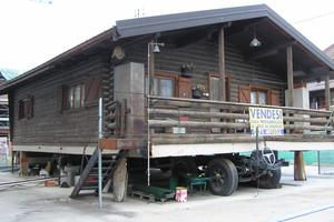 Casa prefabbricata rustica in legno