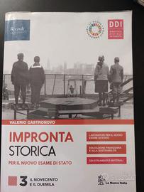 Libro  "impronta Storica" vol. 3 per Esame Stato