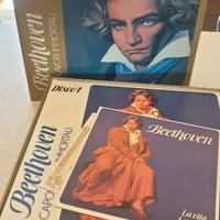 Collezione vinili 33 giri di Beethoven