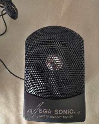 Mini altoparlanti stereo.
