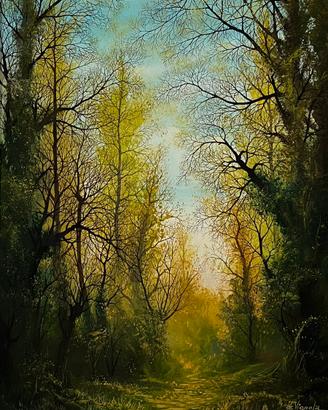 Dipinti Olio su tela artista De Vignola 50x70