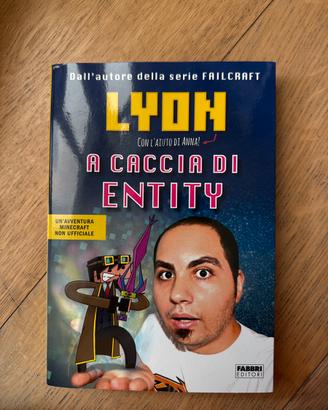 Libro di LYON AUTOGRAFATO “a caccia di entity”