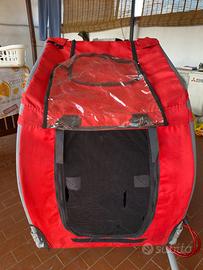 Carrellino bici per cani