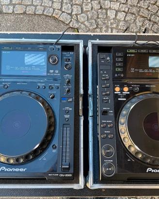 Pioneer Cdj 2000 Set in Case