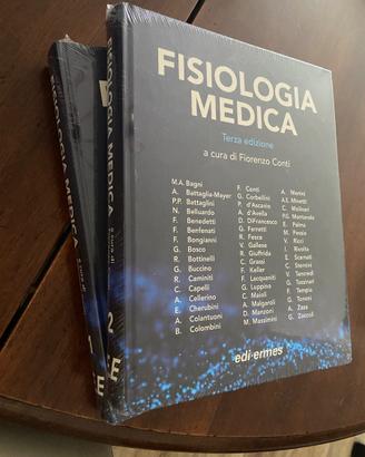 Fisiologia Medica Conti  volumi 1 e 2 nuovi
