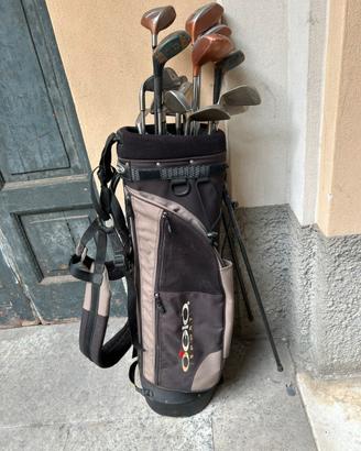 Lotto mazze da golf miste + sacca Ogio Sport